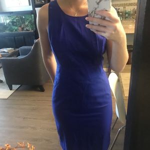 Cobalt Blue J Crew Sheath Dress